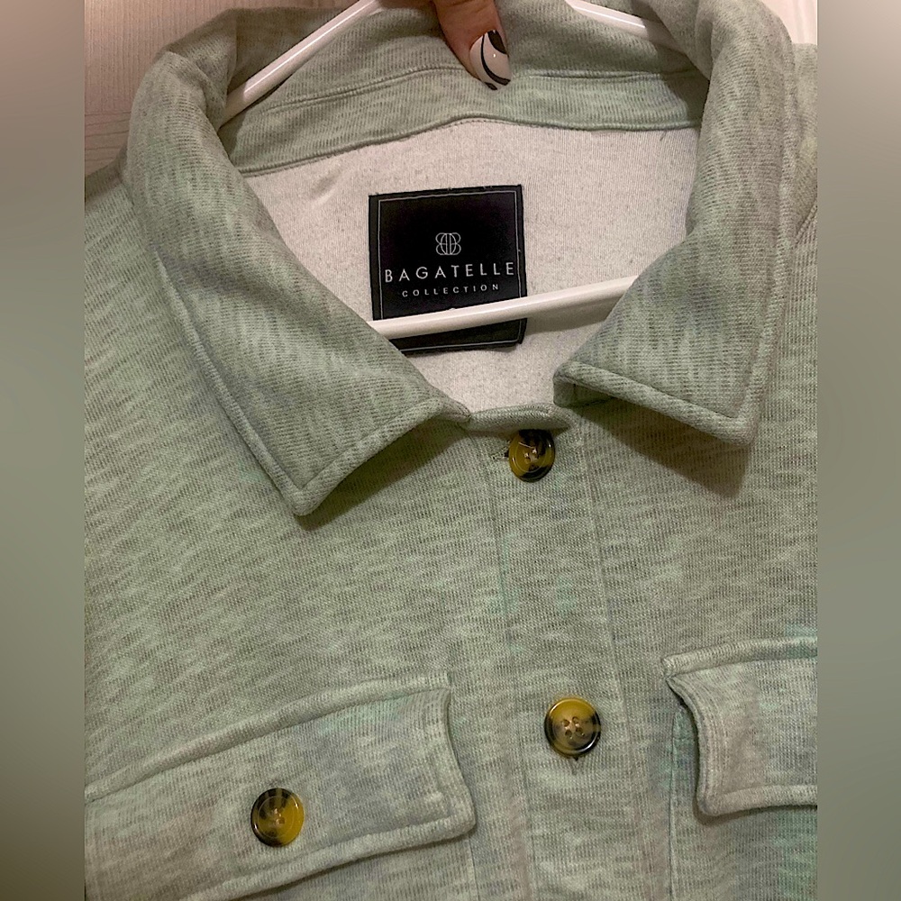 Mint green Shacket - Picture 3 of 4
